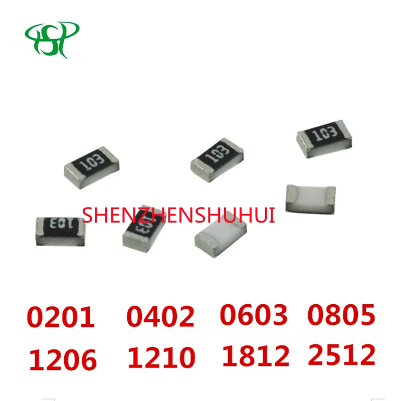 

100Pcs 0603*4 8P4R 2*4P SMD Network Resistor Array 0ohm 1 10 100 ohm 1K 10K 100K 1M 101 102 103 104 105