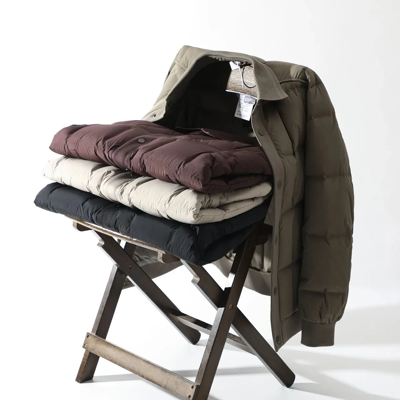 

Теплый легкий Du down Jaet, мужское зимнее деловое повседневное водонепроницаемое стеганое пальто с откидным воротником, полиэфирное волокно