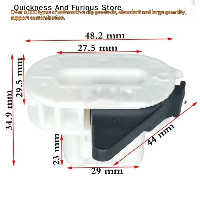 【MO】Car Rear Seat Release Buckle Plastic Seat Retainer Clip LR026762 XR81993 Replacement Auto Interior Fastener Accessory