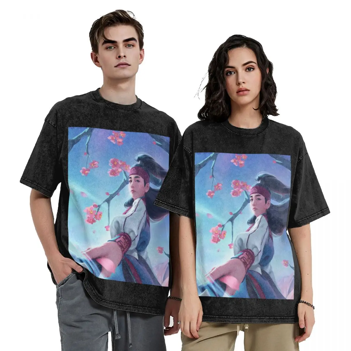 

Hwarang Taehyung T-Shirt hippie clothes anime shirt plus size clothes mens workout shirts