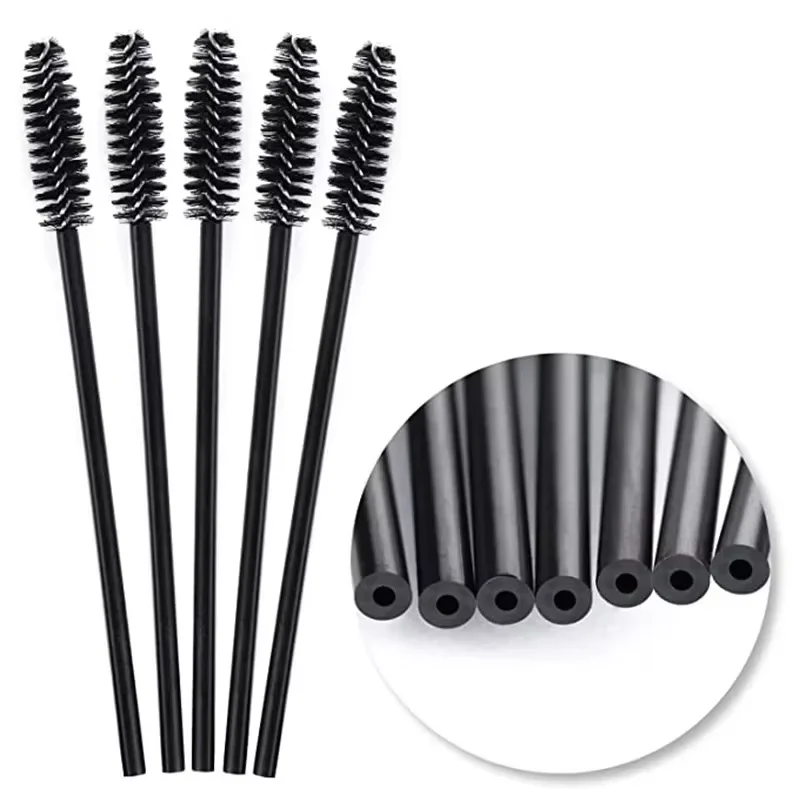 50 Stuks Wegwerp Makeup Tools Wimper Borstels Wimpers Extension Tools Wenkbrauw Borstel Mascara Wands Applicator Spoolers