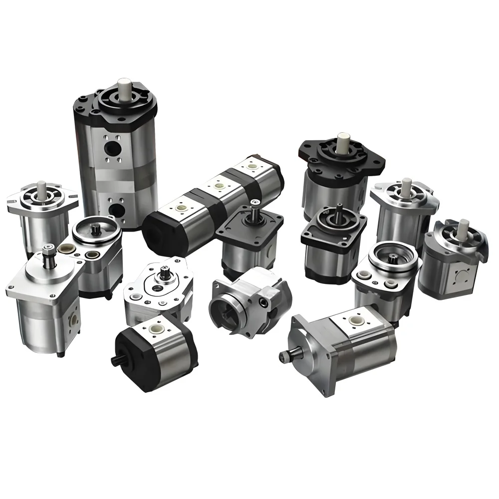 High Pressure Rotary Hydraulic Gear Oil Pump Forklift Speed 500-3200 Rpm Hydraulic Gear Pump Rotari Micro Pump