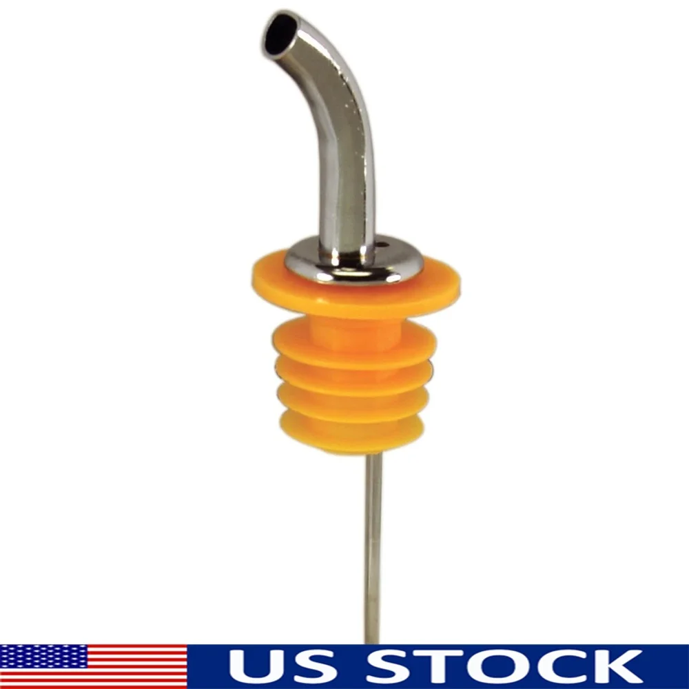 

Effortless Controlled Pouring Gooseneck Spout Medium Fast Speed Pourer Extra Large Poly-Kork Fits Wider Neck Bottles