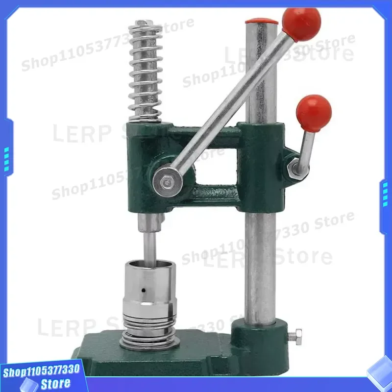Manual Button Making Machine Aluminum Hand Press Tool Kit Cloth Wrapped Blank Dies for DIY Sewing Craft Accessories New