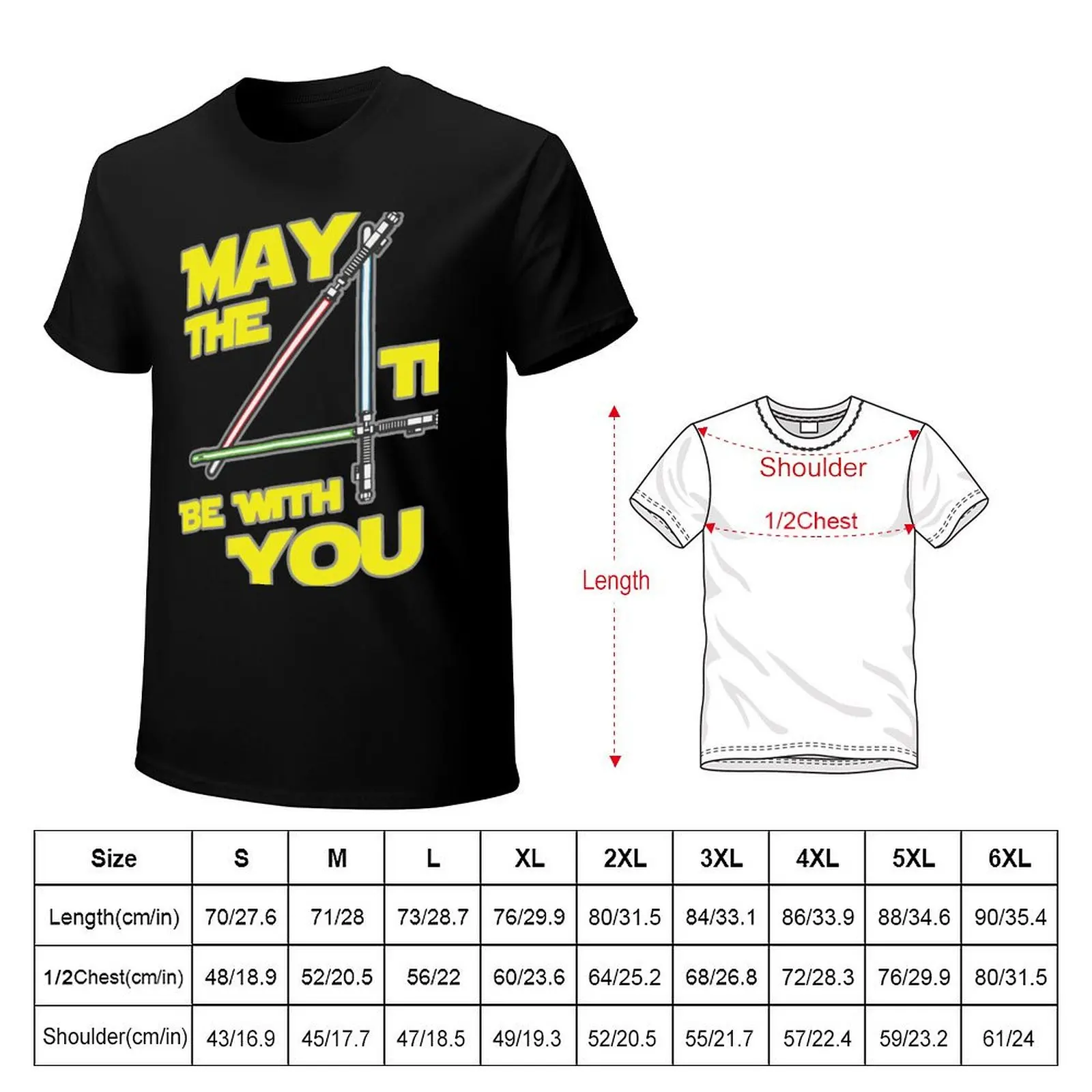 May The 4th Be With U You, Trending Funny Fourth, Scifi Force T-Shirt Moisture Wicking Athletic T-Shirt