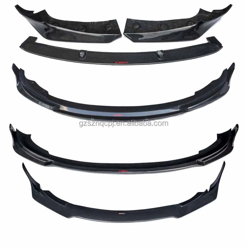 

Cmst Front Lip for tesla MODEL 3 Carbon Fiber 2019-2023 Carbon Fiber Car Front Bumper Spoiler Front Deflector Body Kits
