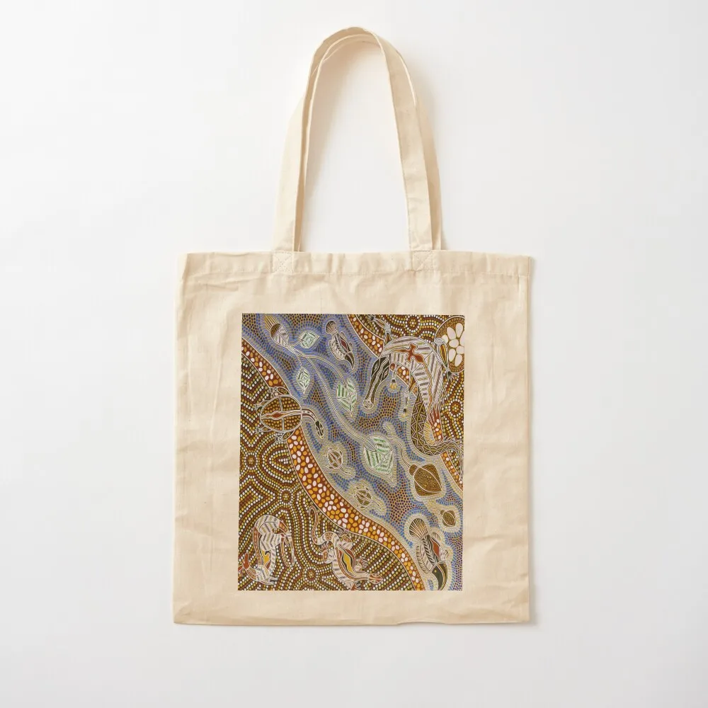 Aboriginal Art Tote Bag sac pour femme Gift bags Women's shopper reusable shopping bag