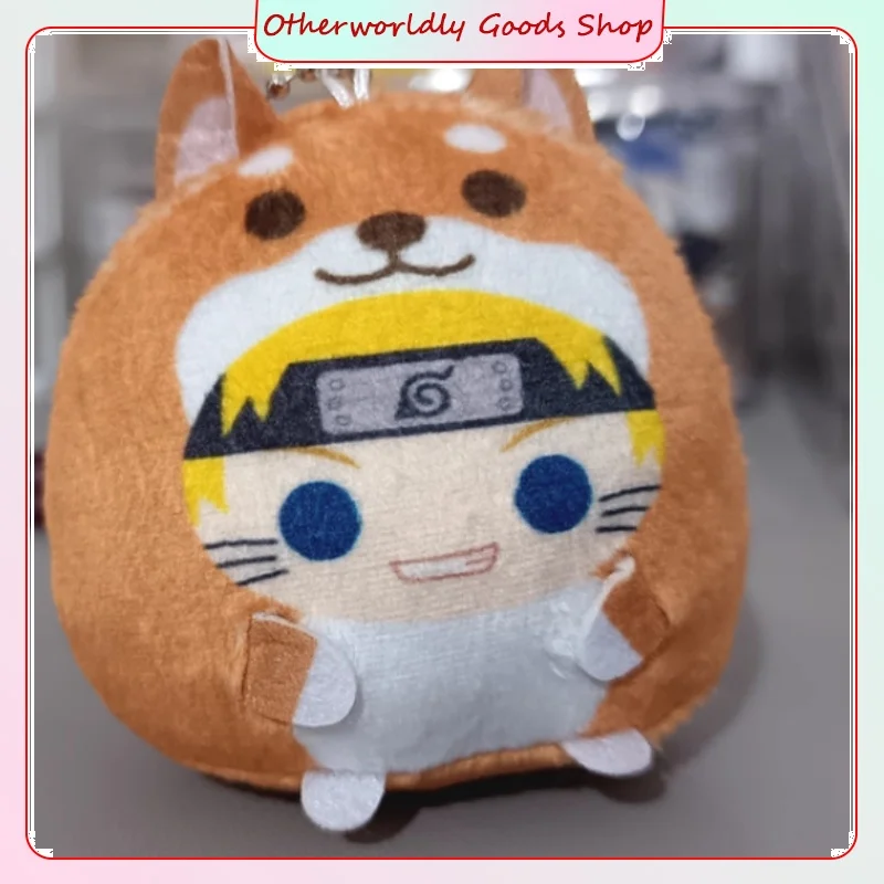 Naruto Palm-Size Animal Dumpling Plüschpuppe Rucksack Dekoration Ornament Sammlung Anime Peripherie Sakura Sasuke Gaara Geschenk