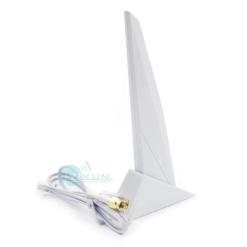 Wifi6E Antenna 2.4G/5G/6G 2T2R For ASUS Gigabit MSI Asrock PCI-E Network Card Multi-band Magnetic Motherboard ROG Z390 Z490