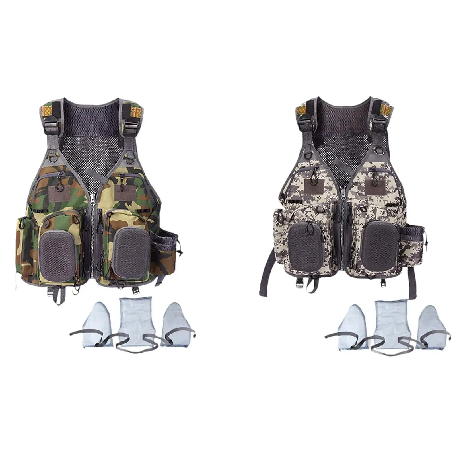 

Fishing Vest Multifunction Buoyancy Vest for Water Sport Boating Adults