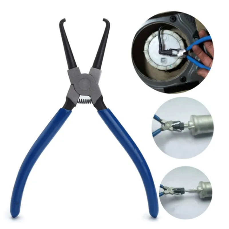 Joint clamping plier fuel filters hose pipe buckle removal caliper for car tool