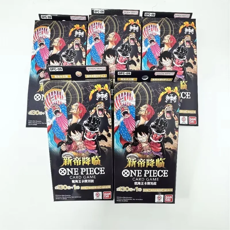 

Hot Genuine Bandai One Piece Opcg Wang Jianzhong Supplementary Pack Op09 New Emperor Arrival Super Edition Battle Card In Stock