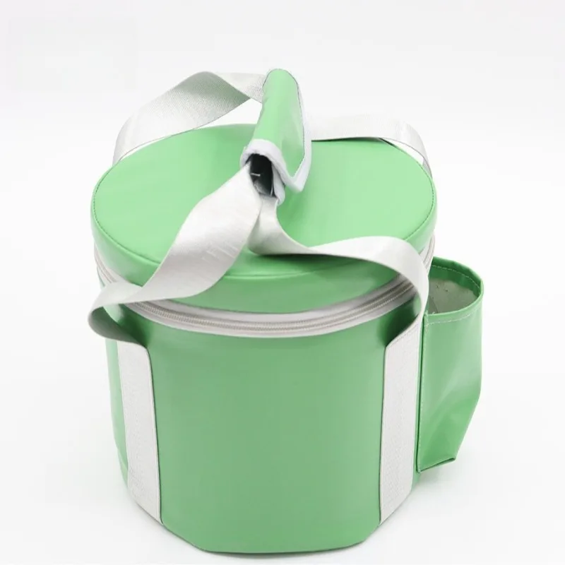 Crystal Singing Bowl Bag Portable Leather Sound Bowl Bag Quartz Bowls Storage Handbag Professional Protection Bowls Accessories