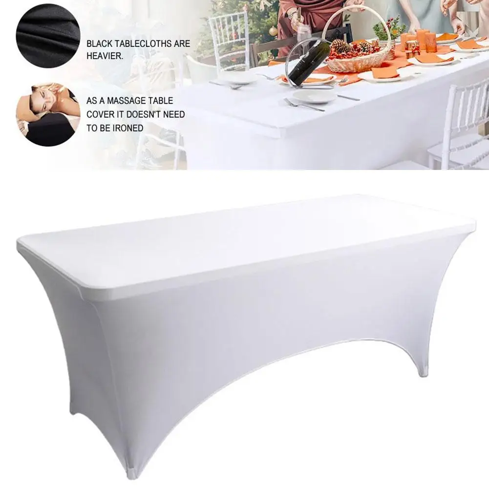 1pcs Eyelash Extension Elastic Bed Cover Sheets Stretchable Sheet Tablecloth Wedding Table Bottom Restaurant Banquet Q7k6