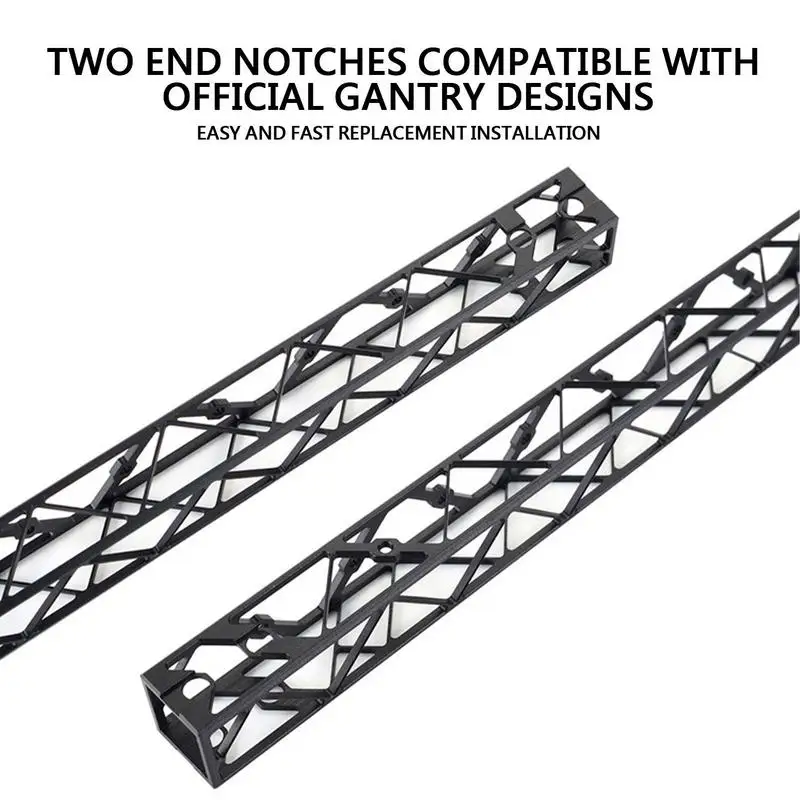 Pórtico hueco y de alta precisión para Voron 2,4/R2/versión 250mm, procesamiento de aleación de aluminio, ligero y fácil de instalar