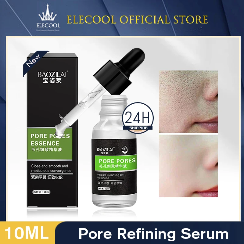 

Hyaluronic Acid Face Serum Moisturizing Skin Shrink Pores Blackhead Acne Remover Clean Oil Control Skin Care TSLM1