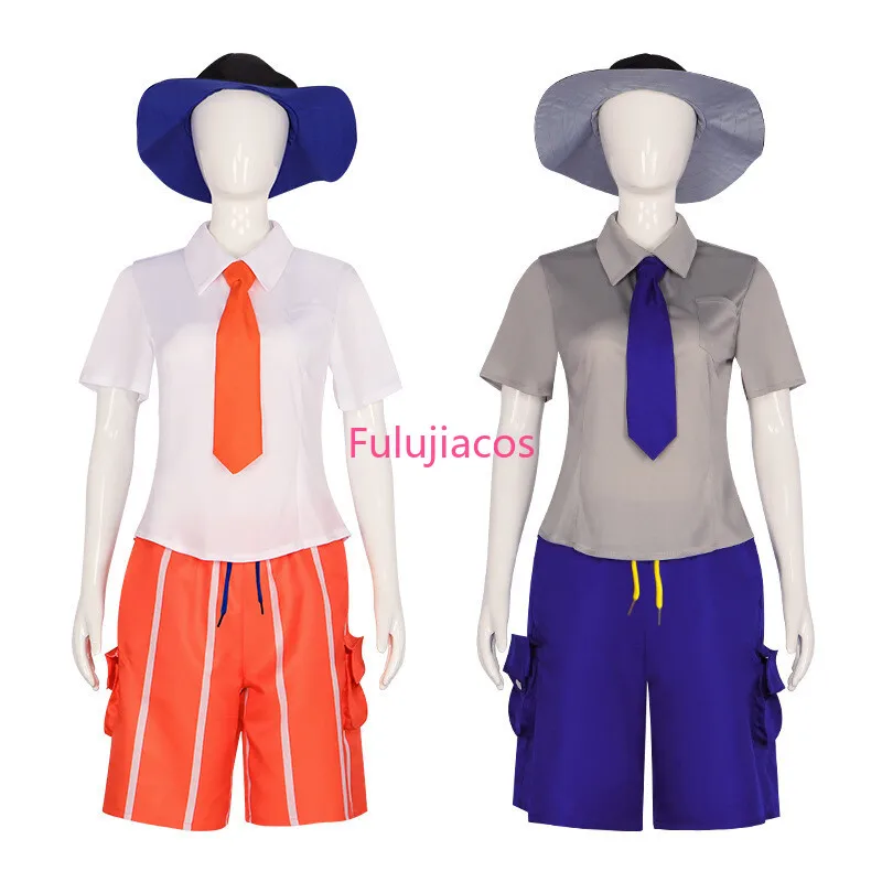 

Fulujiacos Naranja Uva Academy Cosplay Costume Orange Grape Akademiya Outfit