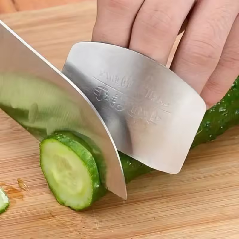 1 Pcs Stainless Steel Kitchen Tool Hand Finger Protector Knife Cut Slice Safe Guard - Image 3