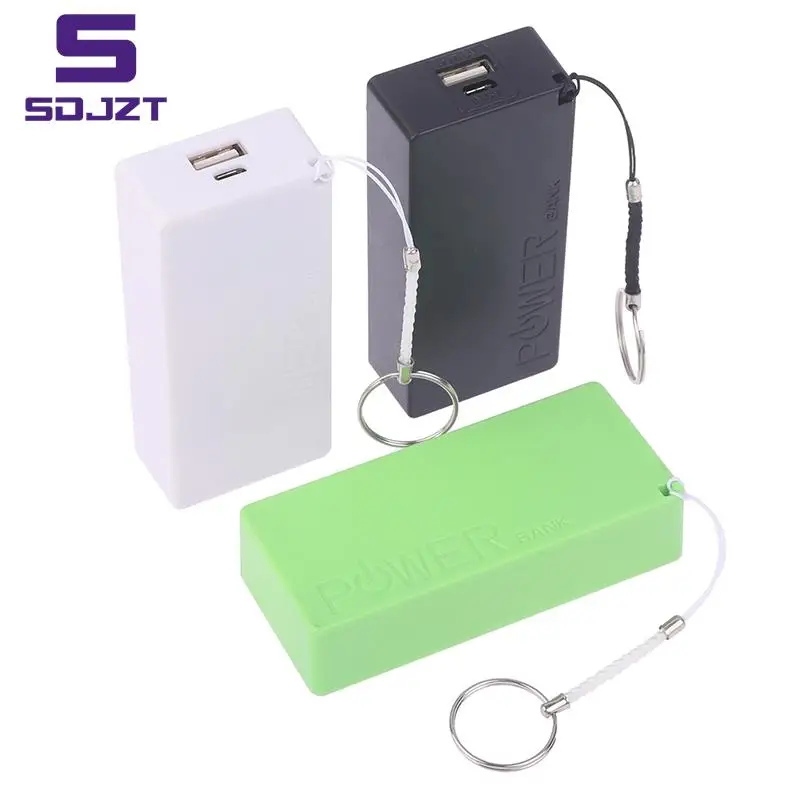 18650 Power Bank Battery Charger Case 5V 1A Portable USB Power Bank Kit Storage DIY Box For Phone MP3 Electronic Charging