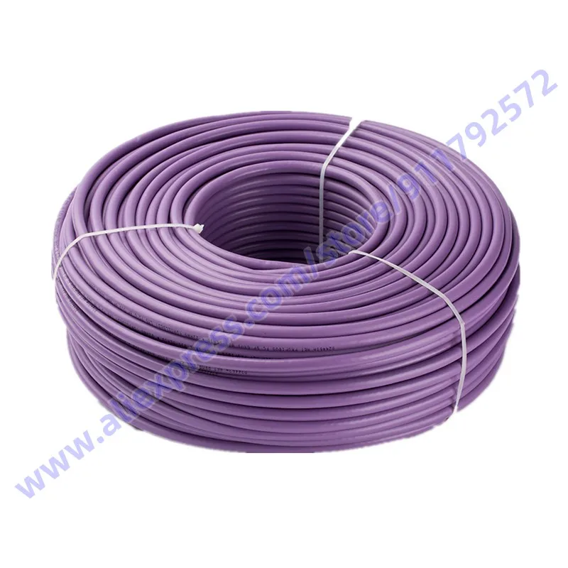 

Compatible with Siemens DP bus cable 6XV1830-0EH10 6XV1 830 Profibus DP purple line 2M