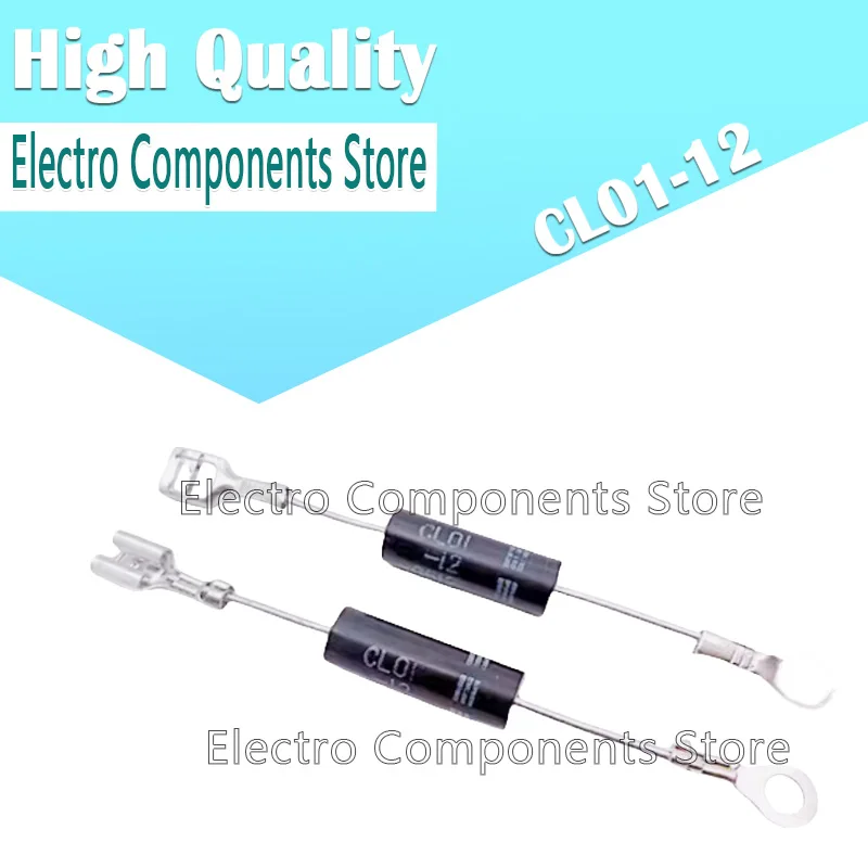 CL01-12 Plastic High Voltage Rectifier 12KV Unidirectional High-voltage Diode 350mA High Voltage Silicon Rectifiers Diodes