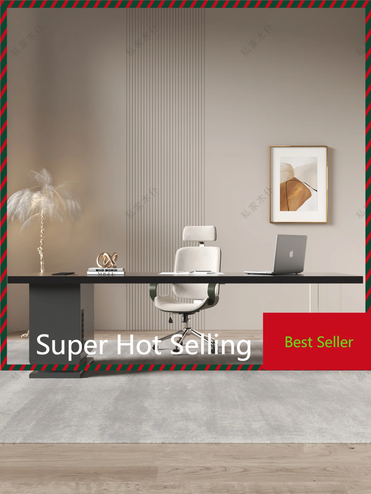 

G1218 Household dining table integrated desk light luxury modern corner L-shaped desk bookshelf integrated