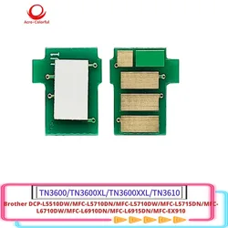 TN3600 TN3610 Toner Chip For Brother DCP-L5510DW MFC-L5710DN MFC-L5710DW MFC-L5715DN MFC-L6710DW MFC-L6910DN MFC-EX910 TN3600XL