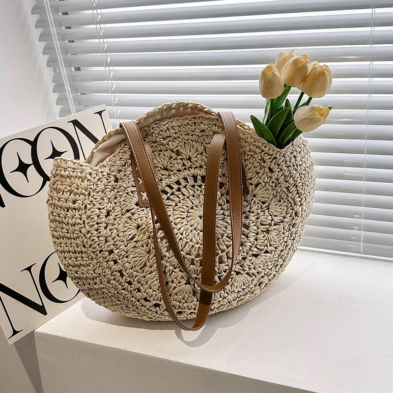 

Тканевые сумки на плечо большой вместимости, новые летние сумки женские, хит продаж 2025, универсальная женская сумка для поездок на работу