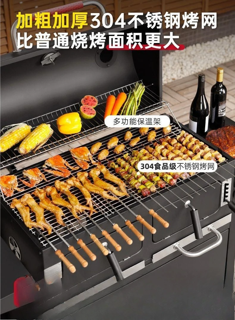 Бытовая духовка Уличная бездымная американская духовка Уголь