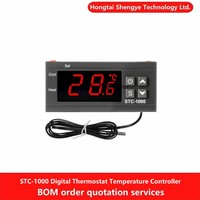 STC-1000 For Incubator Aquarium LED Digital Thermostat Temperature Controller Regulator Relay Heating Cooling 12V 24V 110-220V