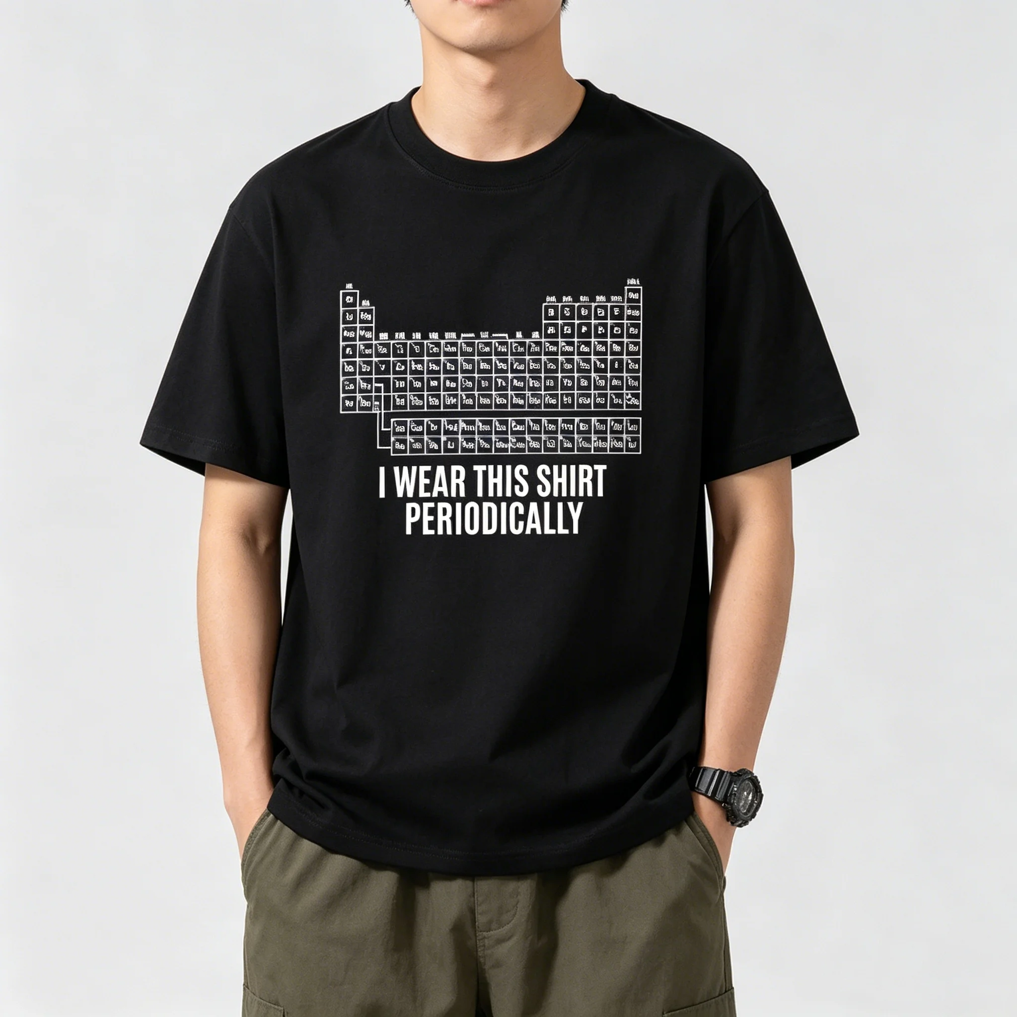 Dr Grace's Periodic Table T-Shirt Project Hail Mary Tshirt Amaze High Quality Cotton Short Sleeve T Shirt Round Neck Tshirts