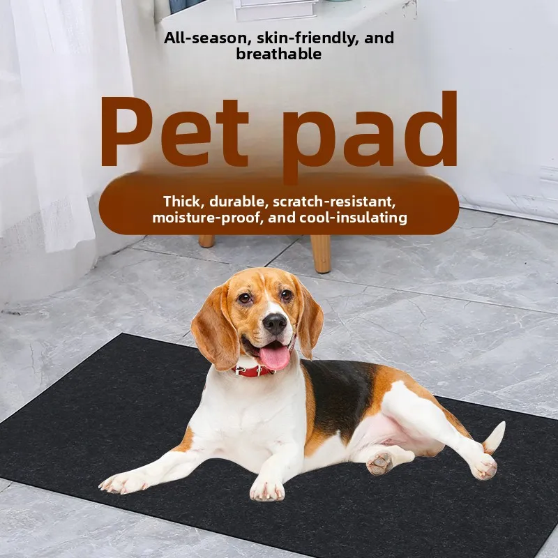 

Water Waable Dog Mat Durable Dog Bed for Outdoor Dog Cage Large Size Dogs Chew Resistant Four Season Universal Dog Mat Board