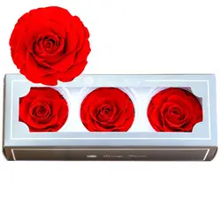 7-8cm Grade A Never Fade Rose Head Wedding Party Decoration Mother's Day Valentine's Day Gift DIY Party Decoration Supplies