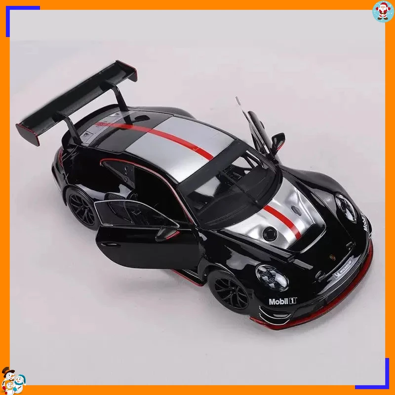 

Модель автомобиля Bburago 911 GT3 R из сплава, масштаб 1:24, сувенир, коллекционный предмет, подарок для хобби