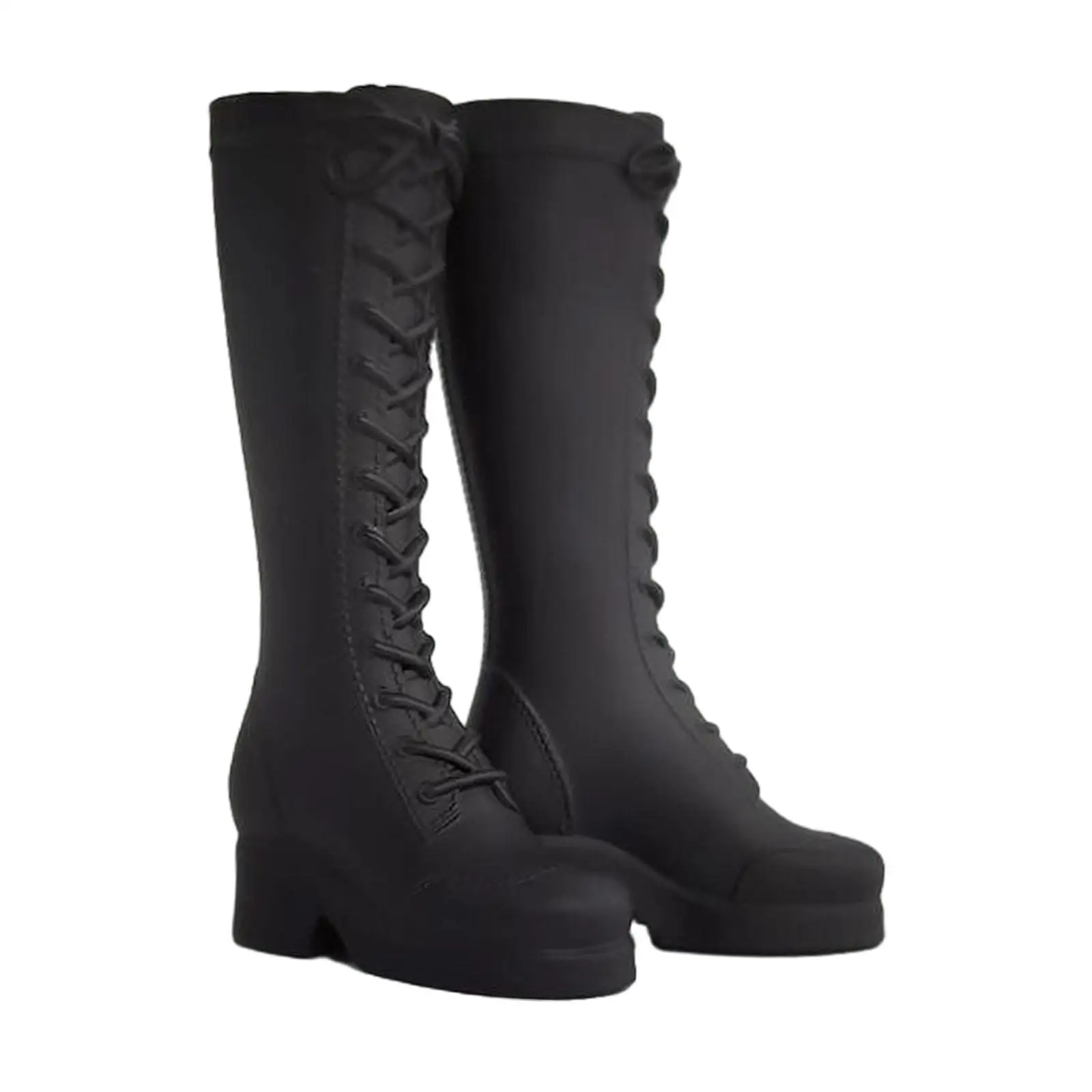 Miniature Figure Shoes Vinyl 1/6 Scale Boots for 12 Inch Female Action Figure Doll Collectible view 3