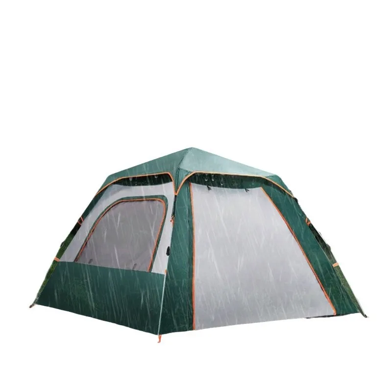 

Vinyl tent outdoor portable folding automatic camping outdoor tent thickened rain and sun protection tent
