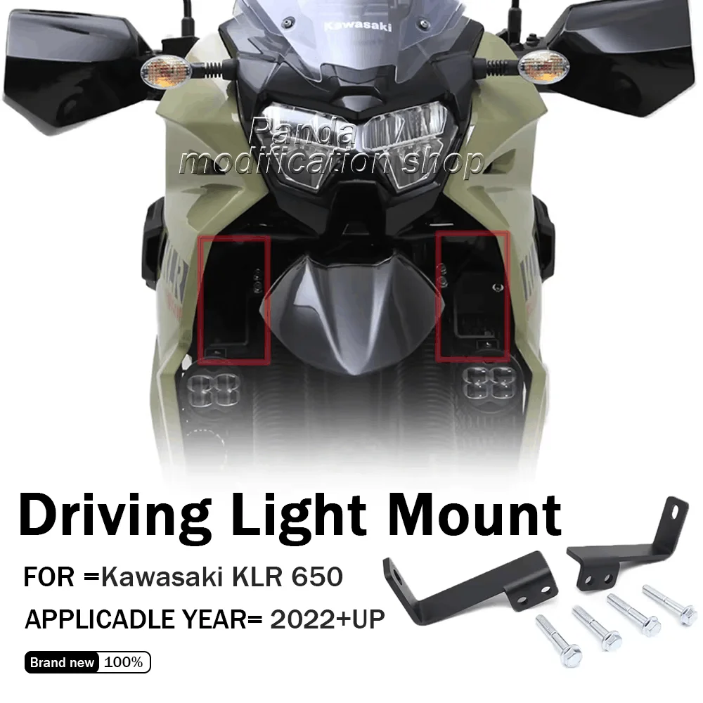 

For Kawasaki KLR 650 2022 2023 2024 Driving Light Mount motorcycle accessories
