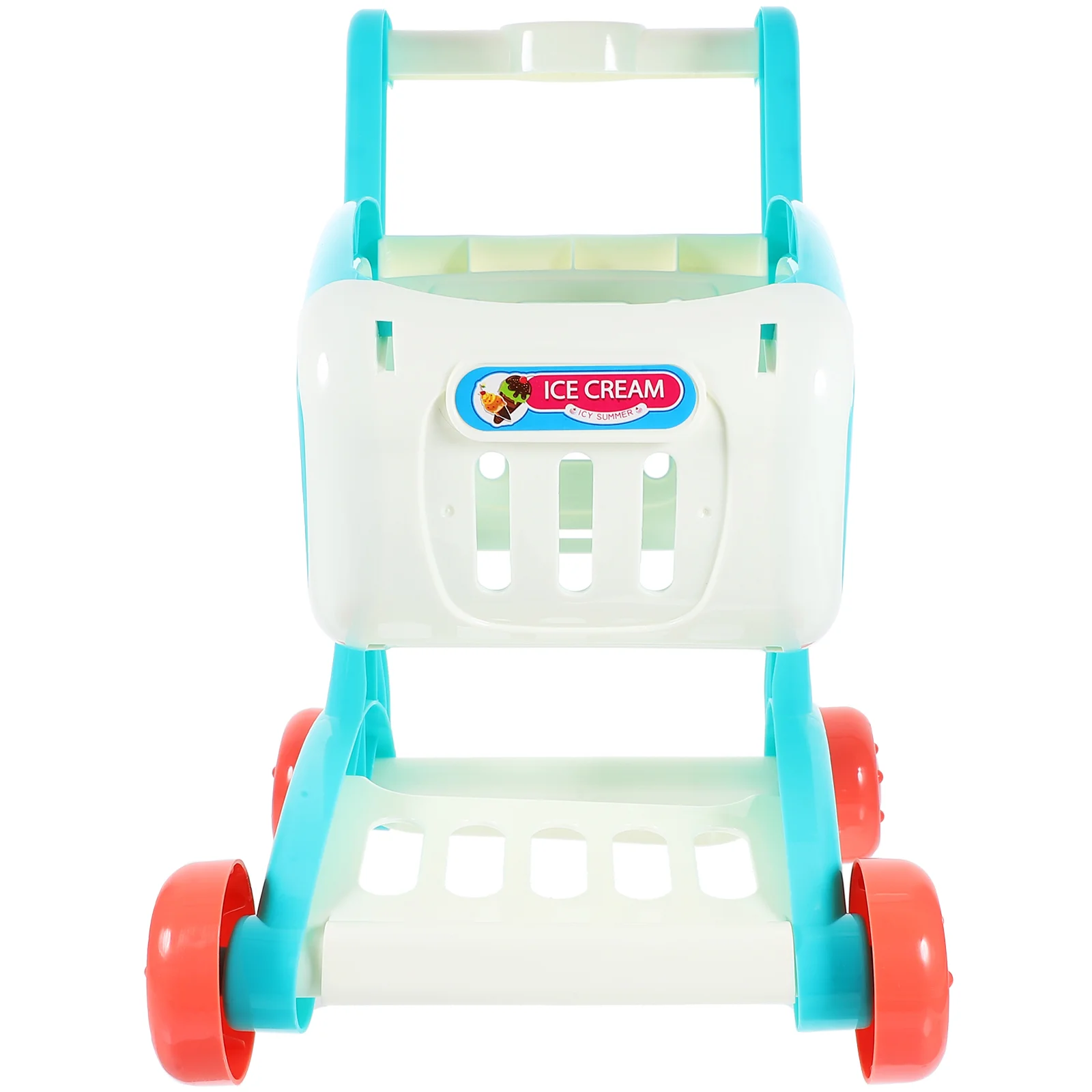 Carrito de compras para niños, juguetes, estantes de almacenamiento para muñecas, carrito de simulación, comestibles simulados para niños