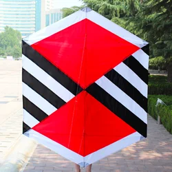 New Arrive Outdoor Sport  Nylon Cloth  Kite / Hexagon Kites For Adult  With Handle And Line Good Flying