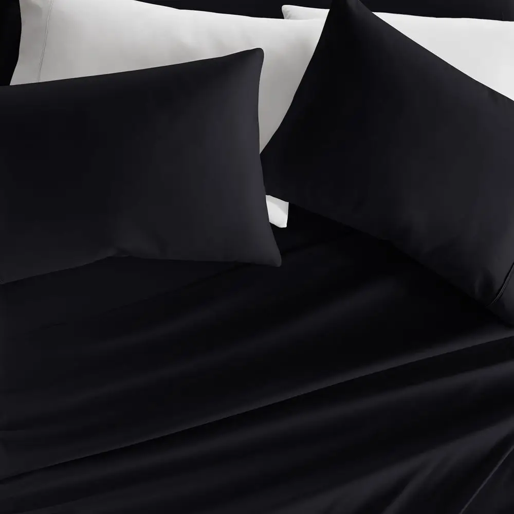 Black Sheet Set 4 P…