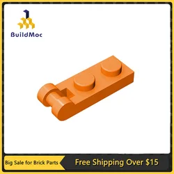 10Pcs MOC Parts 60478 Plate Special 1 x 2 with Bar Handle on End Compatible Brick DIY Building Block Particle Kid Brain Toy Gift