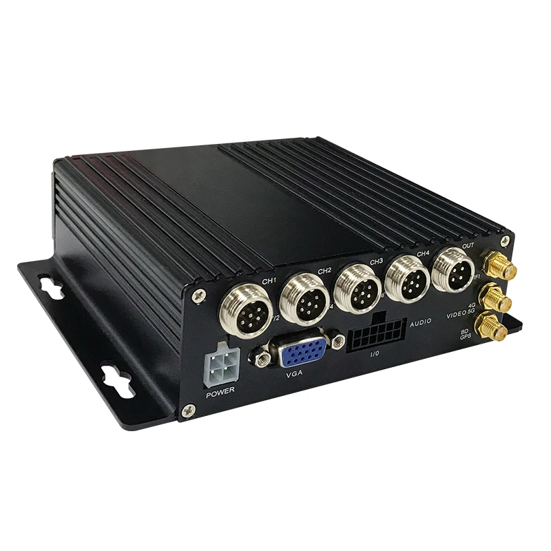 Vehicle Surveillance Remote Control BUS Truck CCTV DVR 4CH 8CH 1T 4G GPS MDVR Screen Night Vision Camera Mobile DVR System