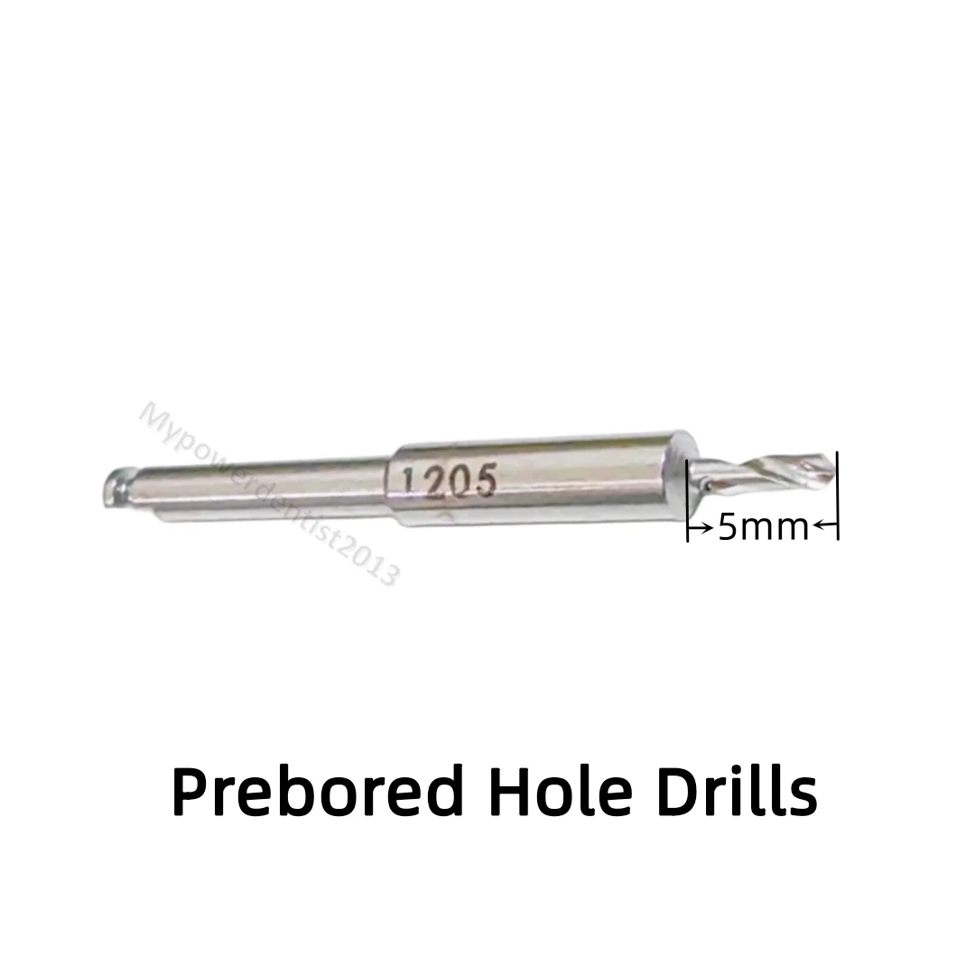 5mm Dental Pre-Hole Drill Guide Depth 5mm Prebored Hole Drills Fits Nobel ITI ANT