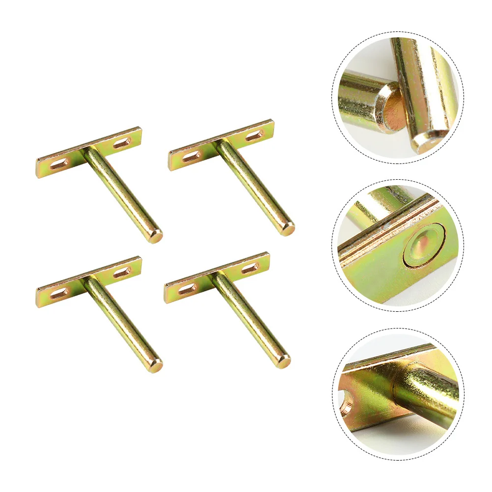 4 قطعة بين قوسين الرف العائم رف أعمى مخفي دعم قوي الصلب الحائط تخزين حامل للمنزل مكتب