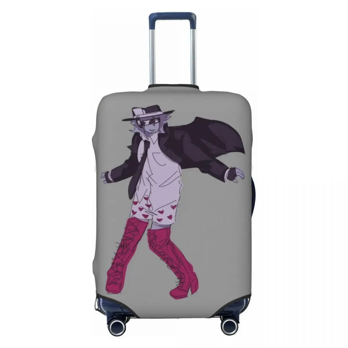 Chance Forsaken Suitcase Cover Holiday Elastic Luggage Accesories Cruise Trip Protector