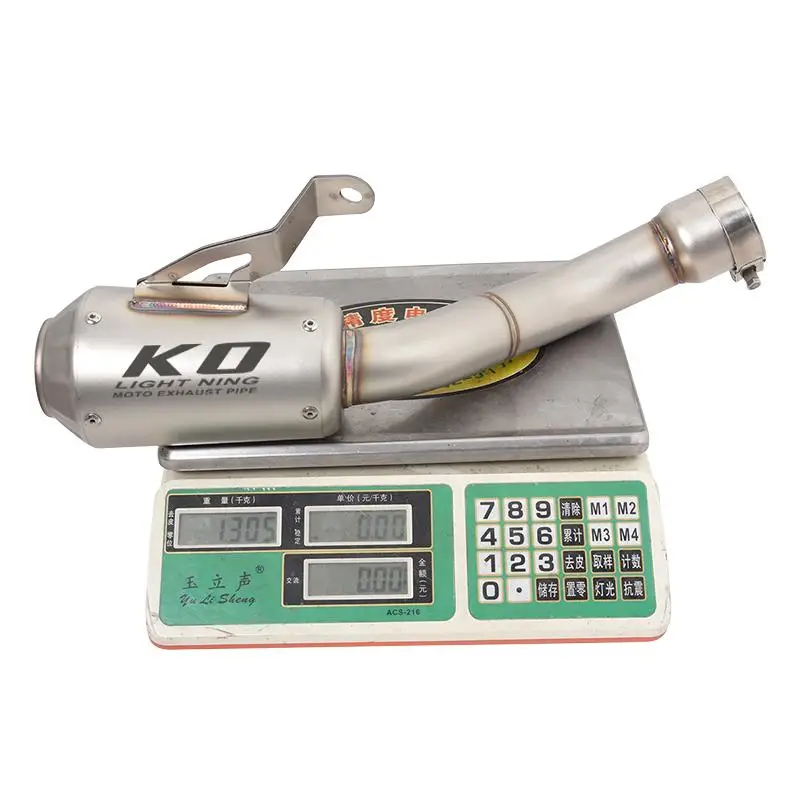 

For Honda CBR1000RR CBR1000RR-SP CBR1000RR-SP2 2017-2025 Motorcycle Exhaust Tip Stainless Steel Muffer Tail Pipe Slip On Stock