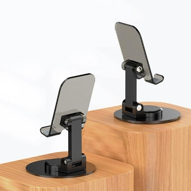 Người giữ máy tính bảng điện thoại Hỗ trợ xem Video Người giữ gấp đa chức năng trực tiếp Điện thoại Đứng 360 độ Khung xoay