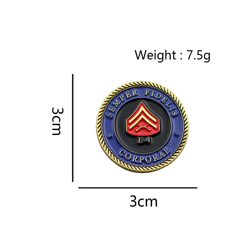 USMC Corporal Lapel Pin US Mar - Urban Backpack Tactical recension och pris