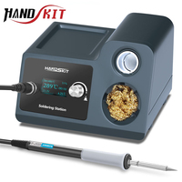 T12 Soldering Station OLED Digital Adjustment Auto Sleep 1s-6s Quick Heating Micro Electronic Repair Welding Tools