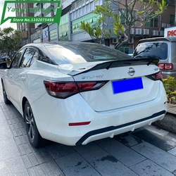 For Nissan Sentra Spoiler 2020-2021 Nissan Sylphy Spoiler ABS Material Car Rear Wing Color Rear Spoiler
